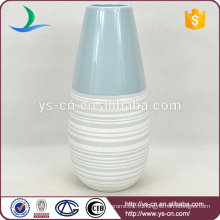 Nouvelle conception 2 vasques en céramique en céramique au sol chinois pour la décoration de l&#39;entrée
